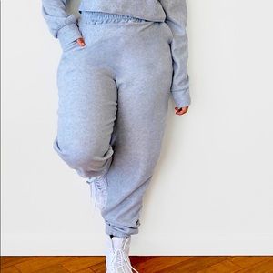 Plus *oversized* joggers